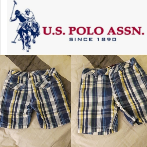 size 4/5 Boys U.s. Polo Assn. plaid shorts - Picture 6 of 6